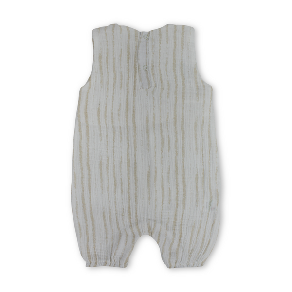 Unisex Baby Linen Romper