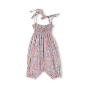 Baby Girls Cotton Romper – Pink
