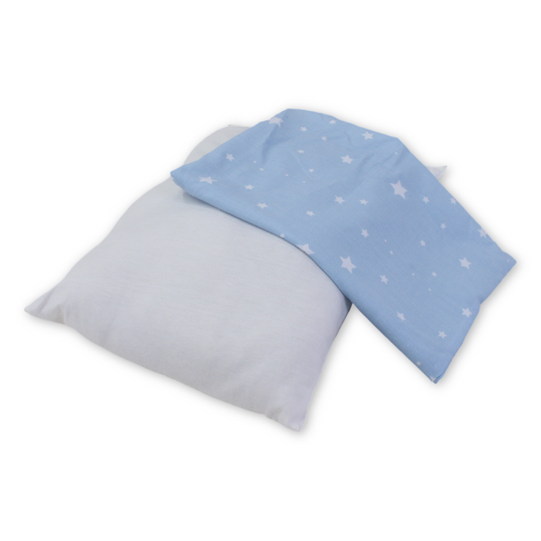 Cotton Pillow + Pillowcase – Stars Print
