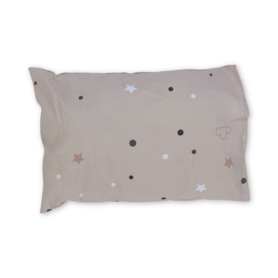 Cotton Pillow + Pillowcase – Stars Print