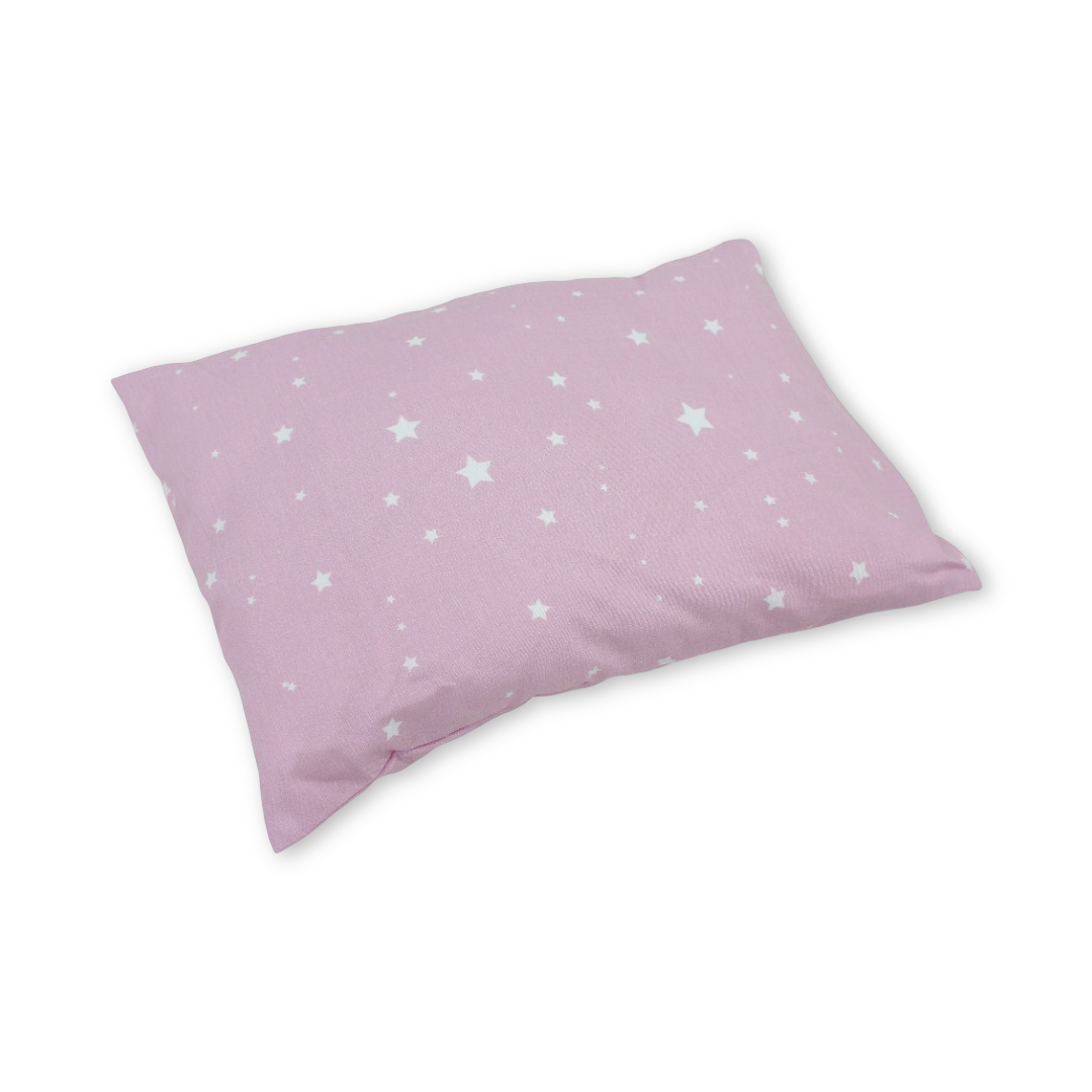 Cotton Pillow + Pillowcase – Stars Print - Baby Essentials - Berceau