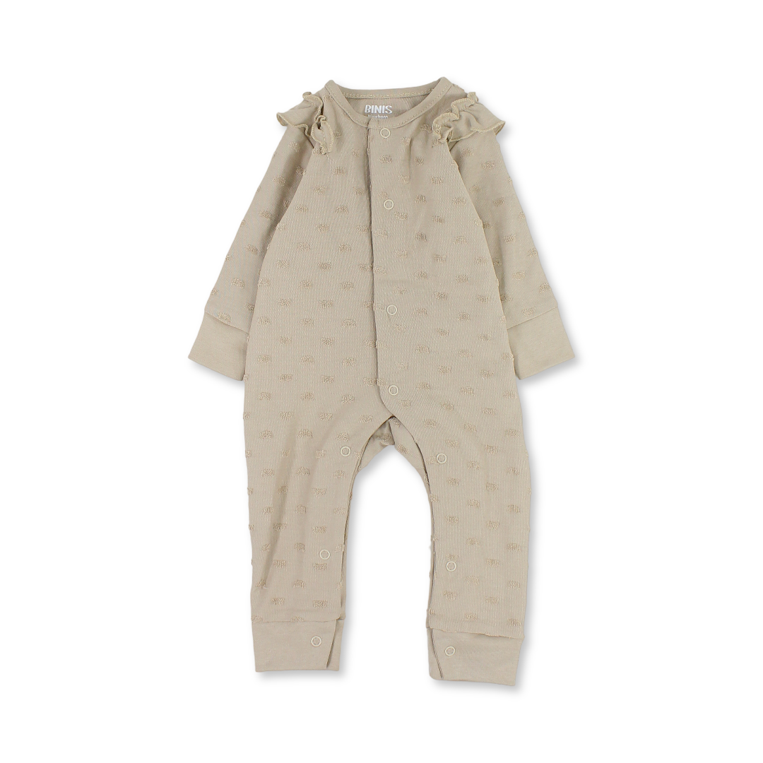 Baby Girls Cotton Footless Onesie