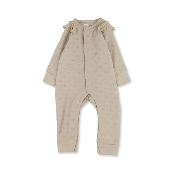 Baby Girls Cotton Footless Onesie