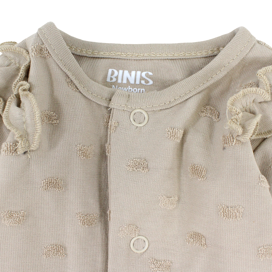 Baby Girls Cotton Footless Onesie