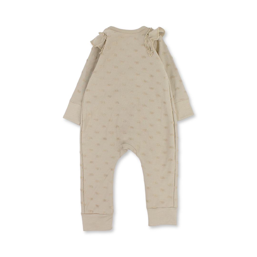 Baby Girls Cotton Footless Onesie