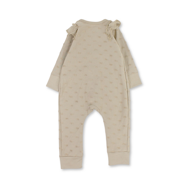 Baby Girls Cotton Footless Onesie