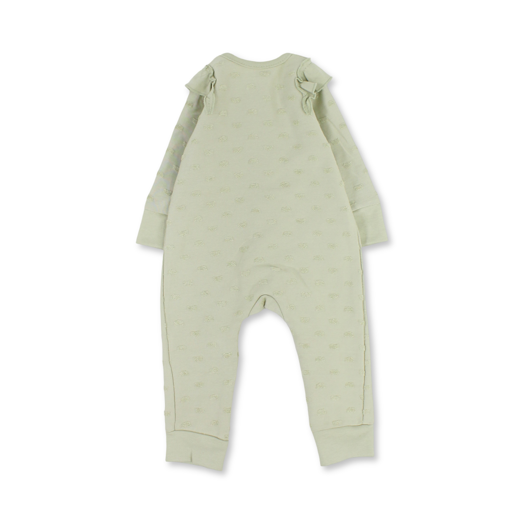 Baby Girls Cotton Footless Onesie