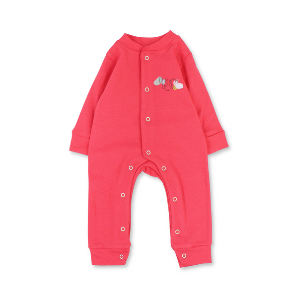 Unisex Baby Cotton Footless Onesie – "Dreamy Dots" Print