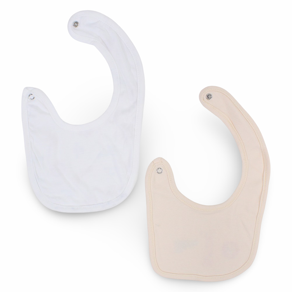 Velvet Baby Bib - Animals Design (Pack of 2)