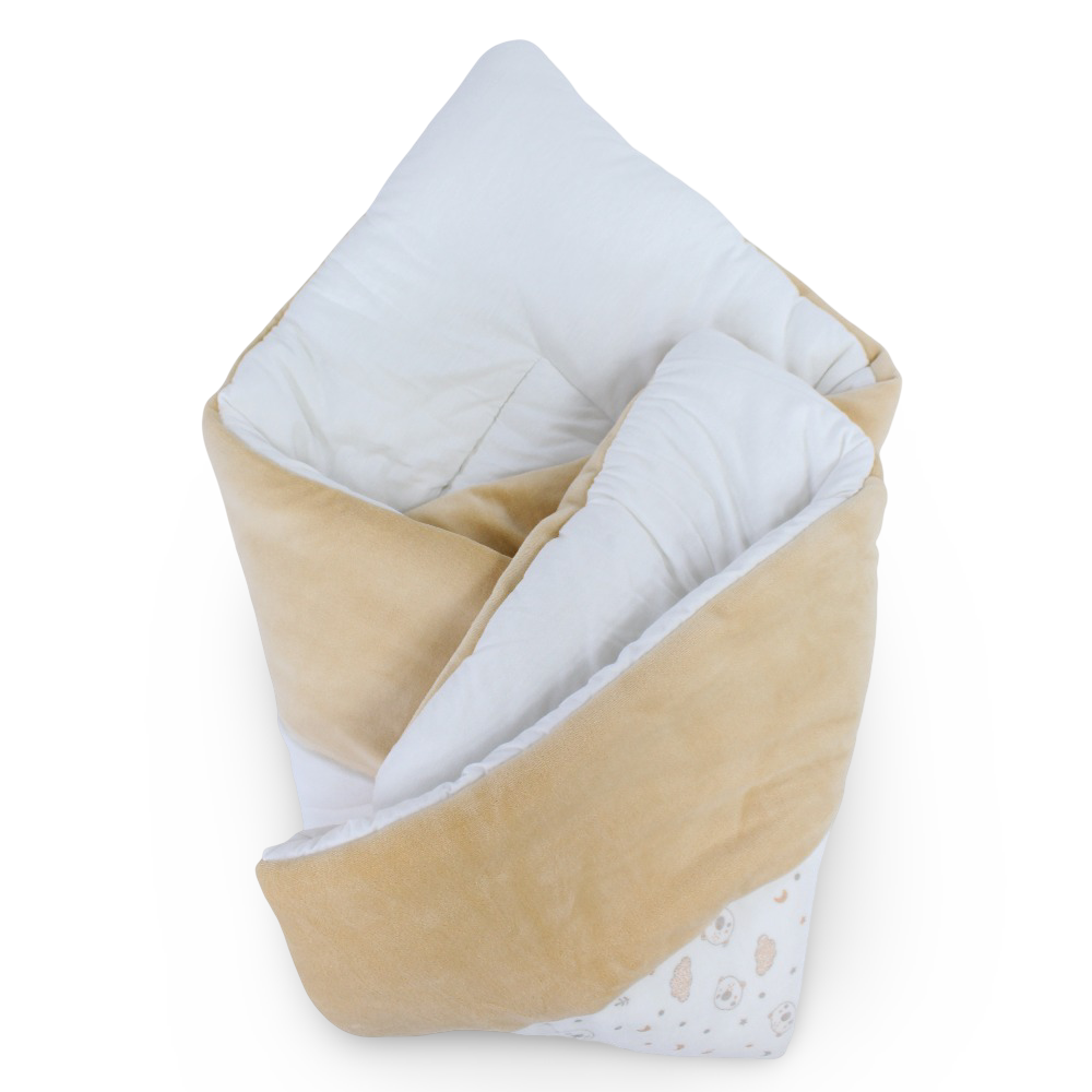 Velvet Baby Duvet – Baby Bear Design