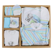 Baby Gift Box – Striped with Elephant Print