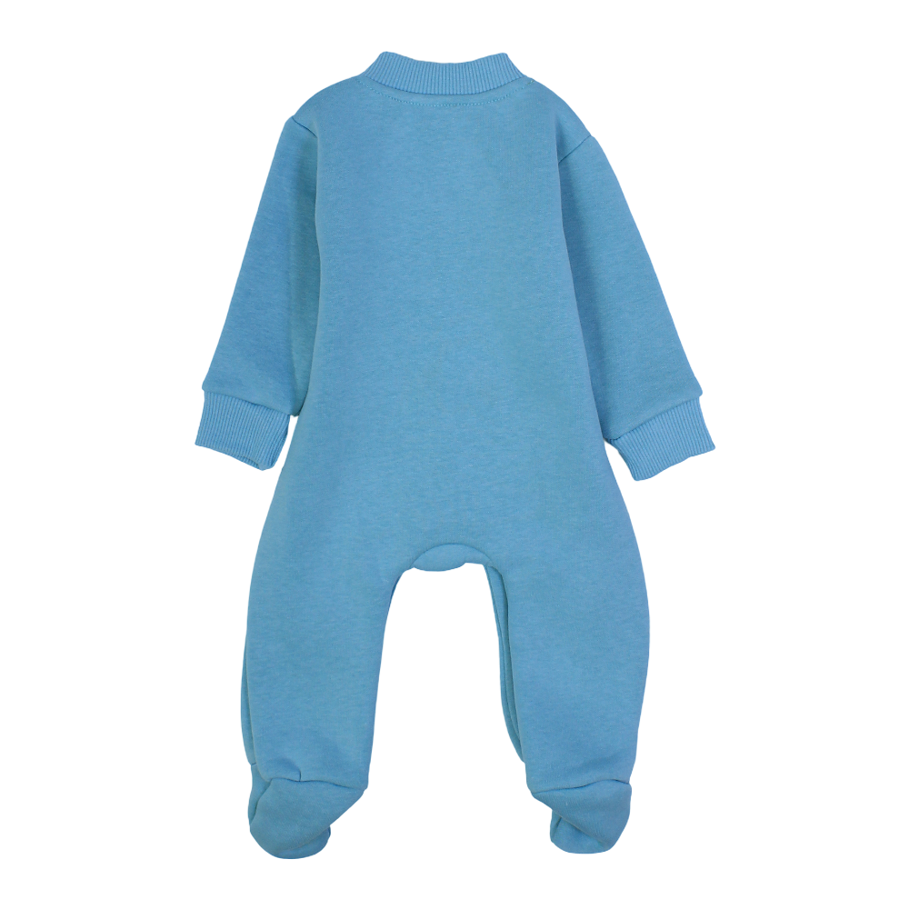 Unisex Baby Cotton Baby Footie – Cute Bear Head Design