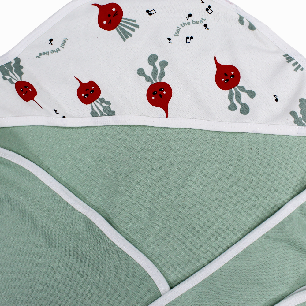 Baby Blanket – Mint With weel the Beet Design