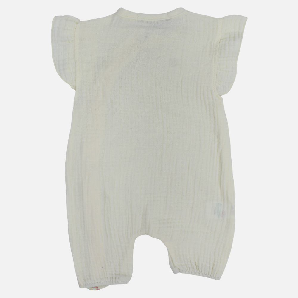 Baby Girls Sleeveless Romper