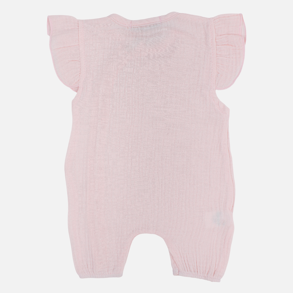 Baby Girls Sleeveless Romper