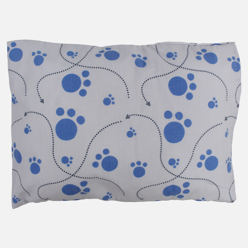 Unisex Baby Pillow with Pillowcase – Cotton – Animal Print