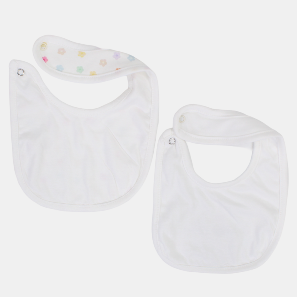 Daisy Girl Bib - Pack of 2