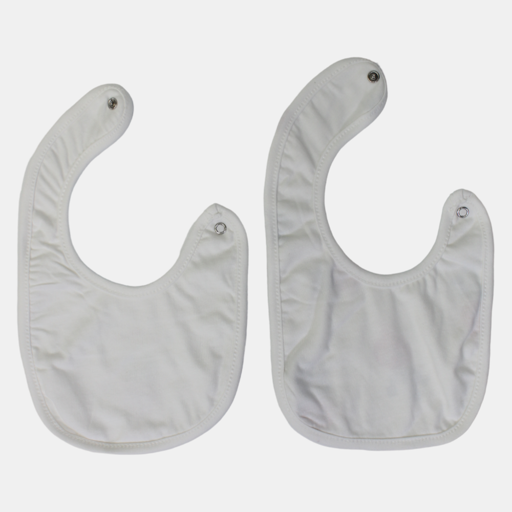 Baby Cotton Bibs - (Pack of 2)