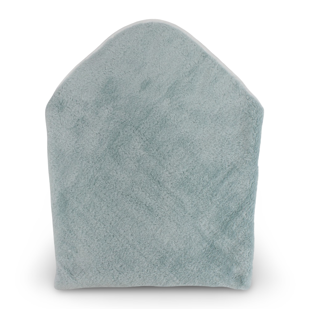 Fleeced Baby Blanket – Mint with Animals Design