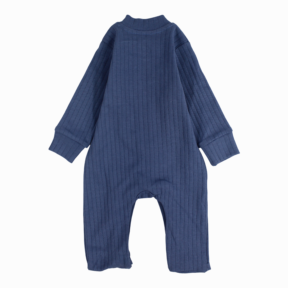 Unisex Ribbed Cotton Baby Footie