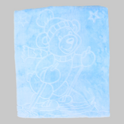 Happy Bear Baby Blanket