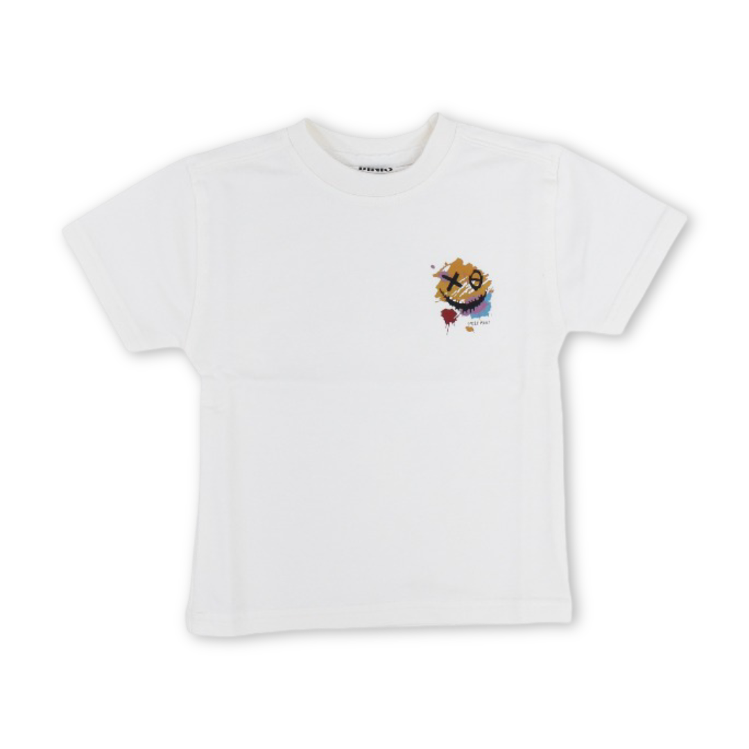 Unisex Baby Cotton T-Shirt – Off-White with "XO" Print - Clothing - Berceau