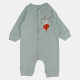 Singing Radish Long-Sleeved Footless Onesie