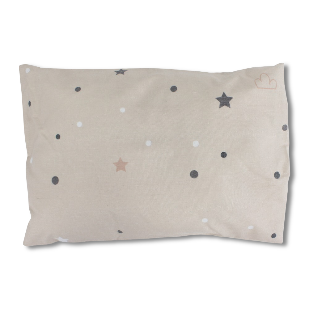 Baby Cotton Pillow with Pillowcase - Baby Essentials - Berceau