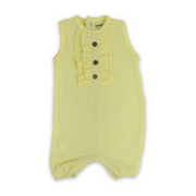 Baby Girls Cotton Ruffles Romper