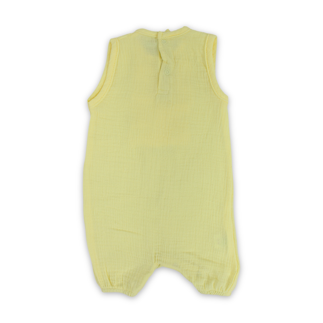 Baby Girls Cotton Ruffles Romper