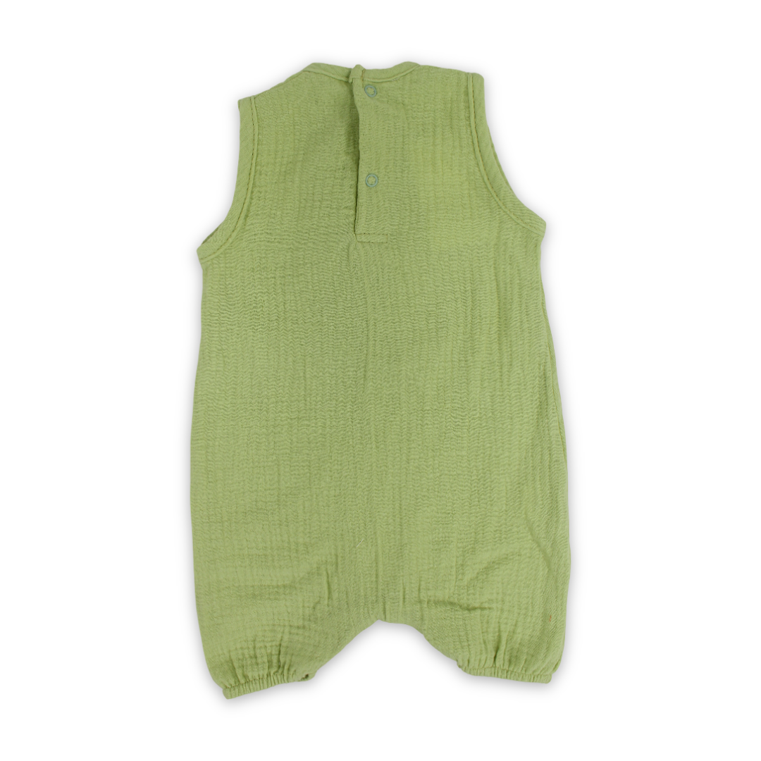 Baby Girls Cotton Ruffles Romper