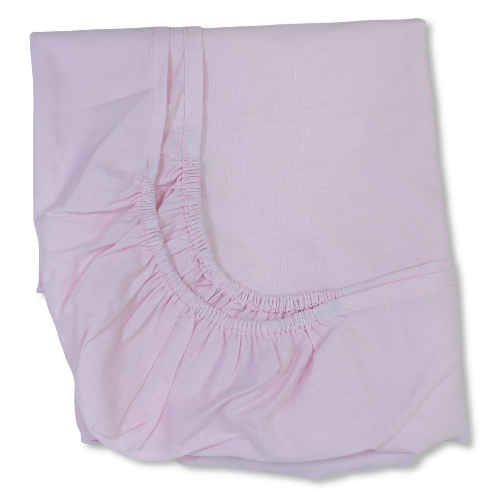 Cotton Bed Sheets Set – Pink