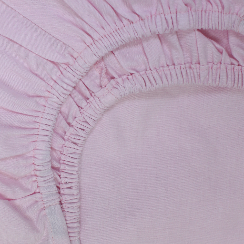 Cotton Bed Sheets Set – Pink