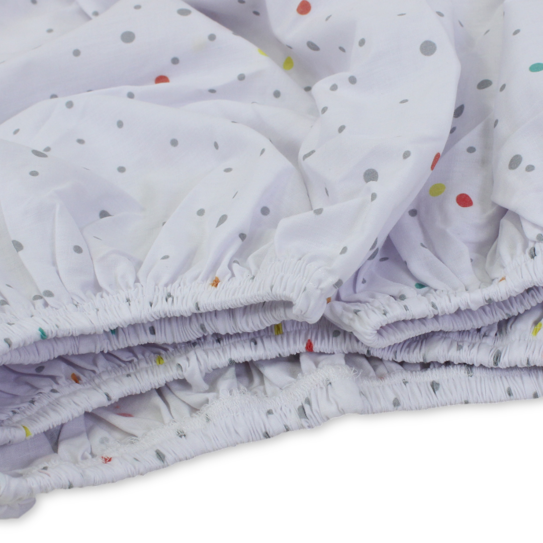 Cotton Bed Sheets – White