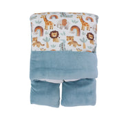 Velvet Baby Duvet – Animals Print