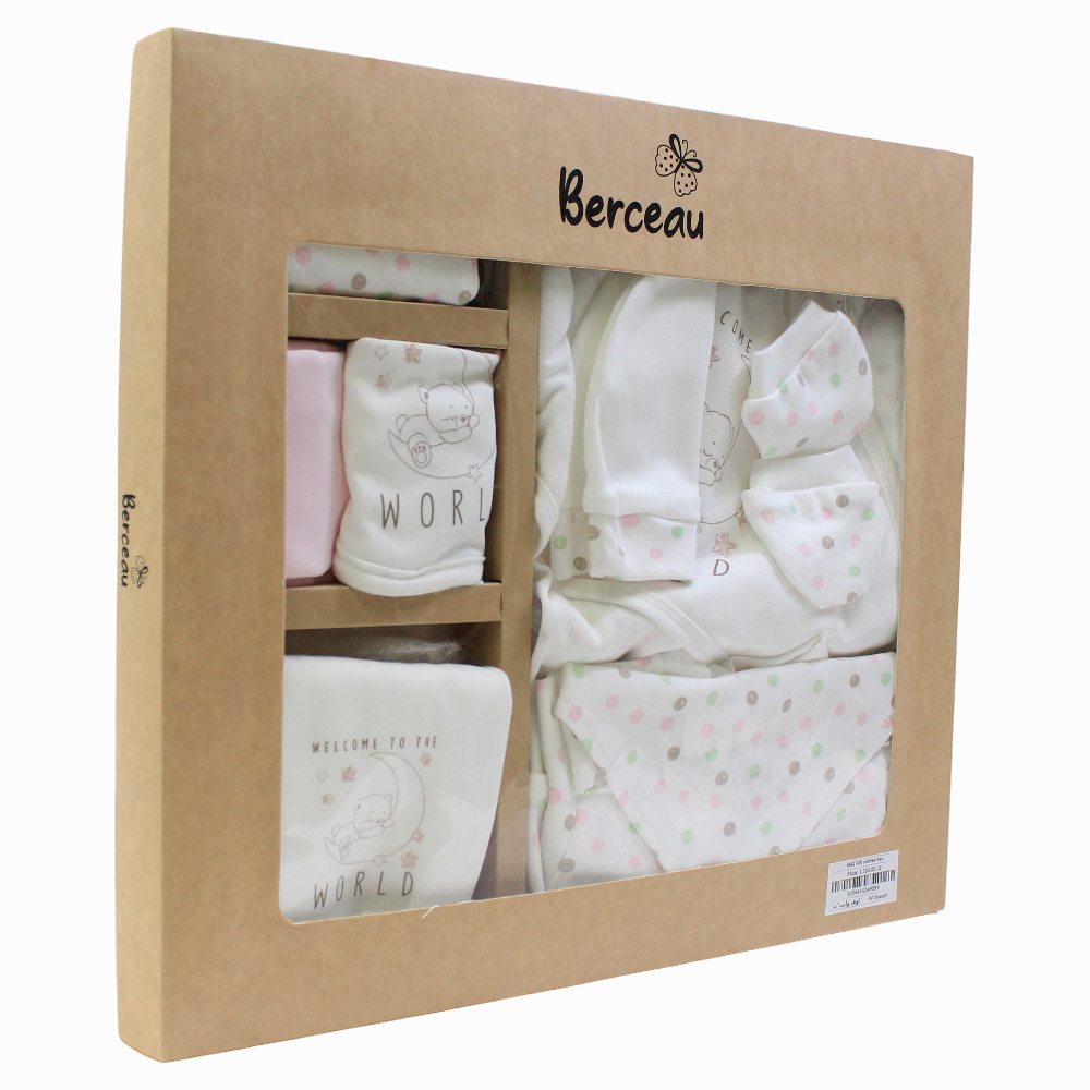 Baby Cotton Dotted Clothes Gift Box