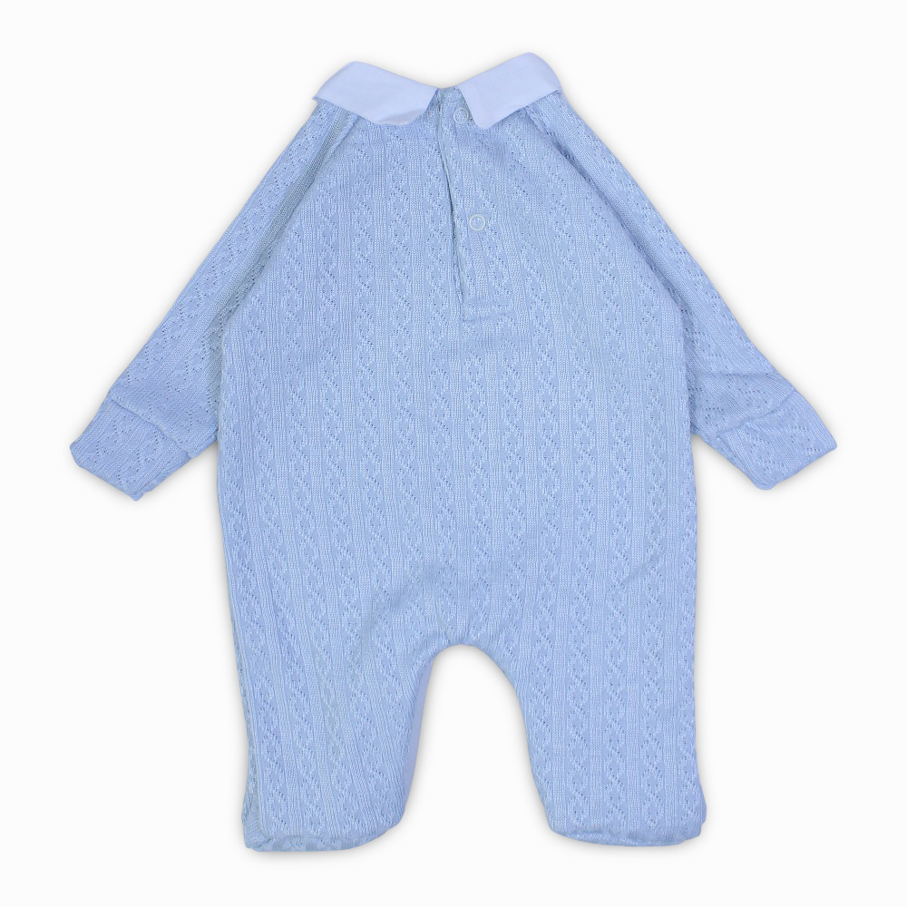Baby Boys Cotton Baby Footie - Cute Horse Design
