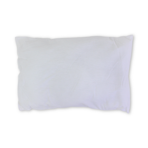 Cotton Pillow + Pillowcase – Grey with Crescent Moon and Stars ,Cloud Print