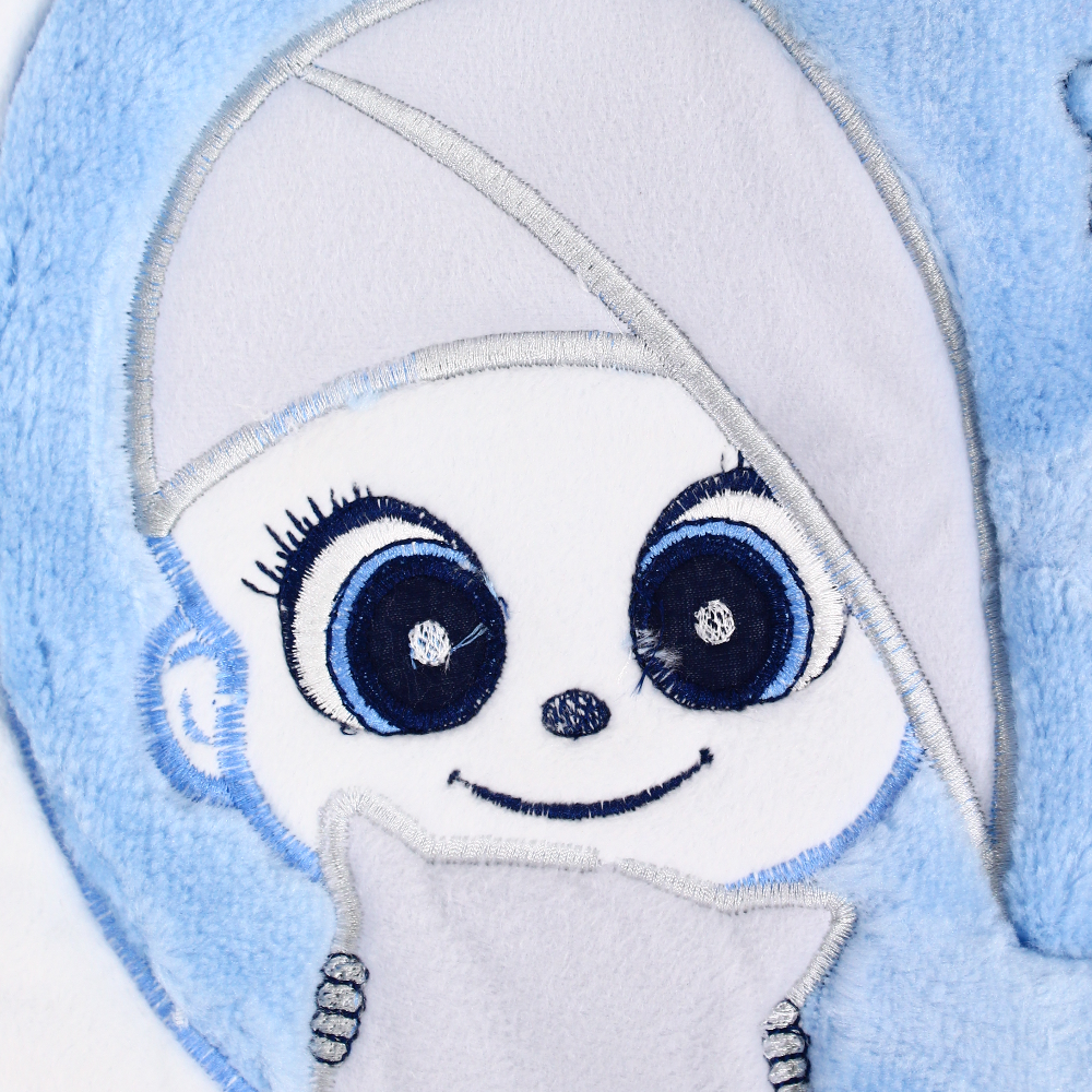 Baby Fur Blanket - Cute Sleepy Design