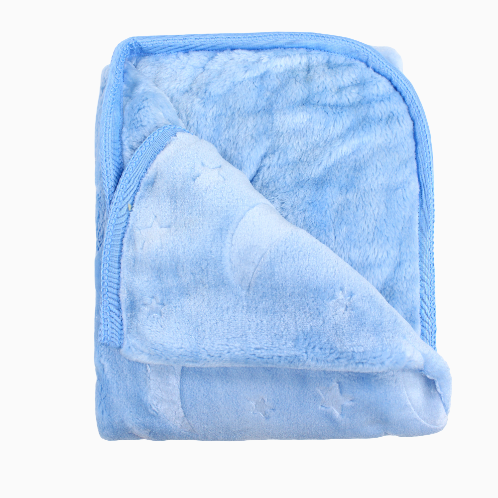 Baby Fur Blanket - Cute Sleepy Design