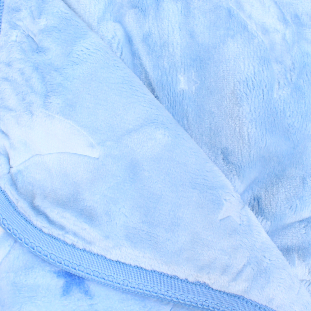 Baby Fur Blanket – Embossed Stars