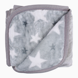 Baby Fur Blanket – Embossed Stars