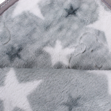 Baby Fur Blanket – Embossed Stars