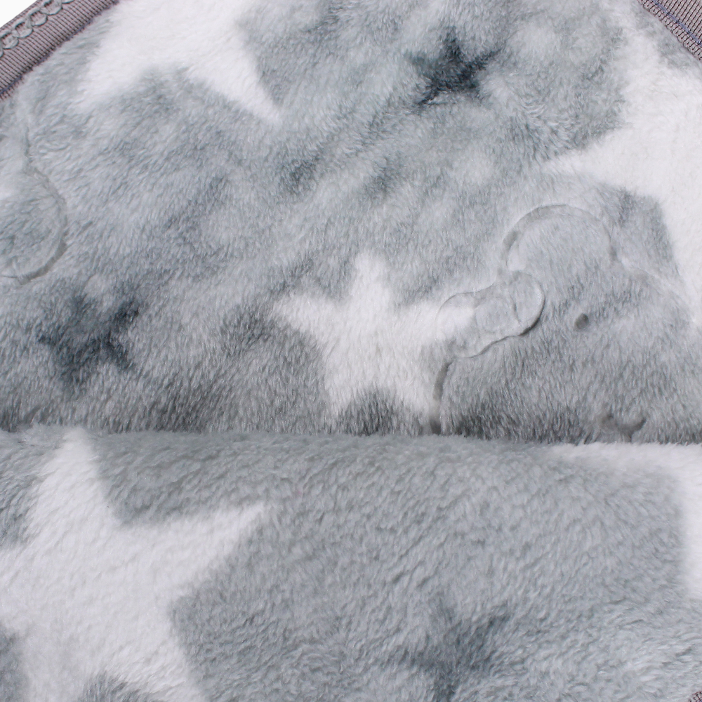 Baby Fur Blanket – Embossed Stars