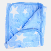 Babies' Velvet Blanket – Multicolor Turkish Star Design