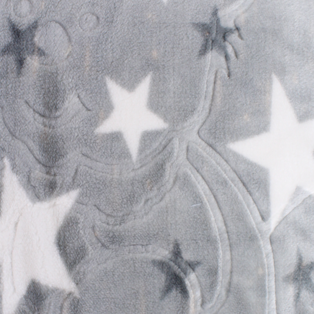 Babies' Velvet Blanket – Multicolor Turkish Star Design