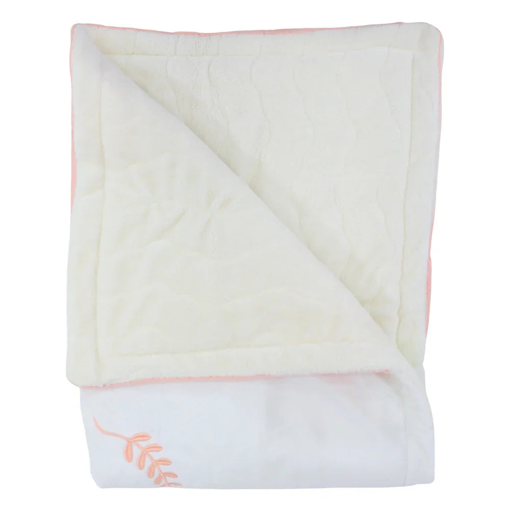 Velvet Baby Blanket – Crown Design