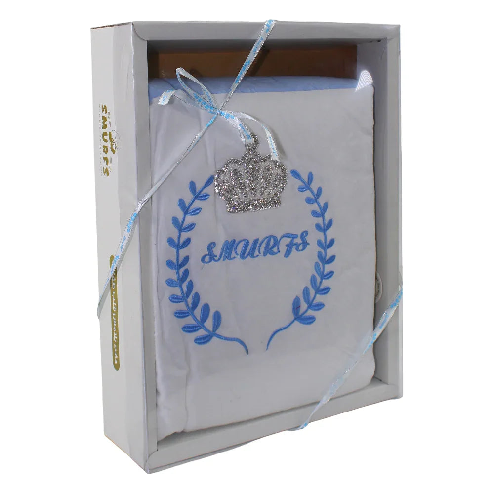 Velvet Baby Blanket – Crown Design