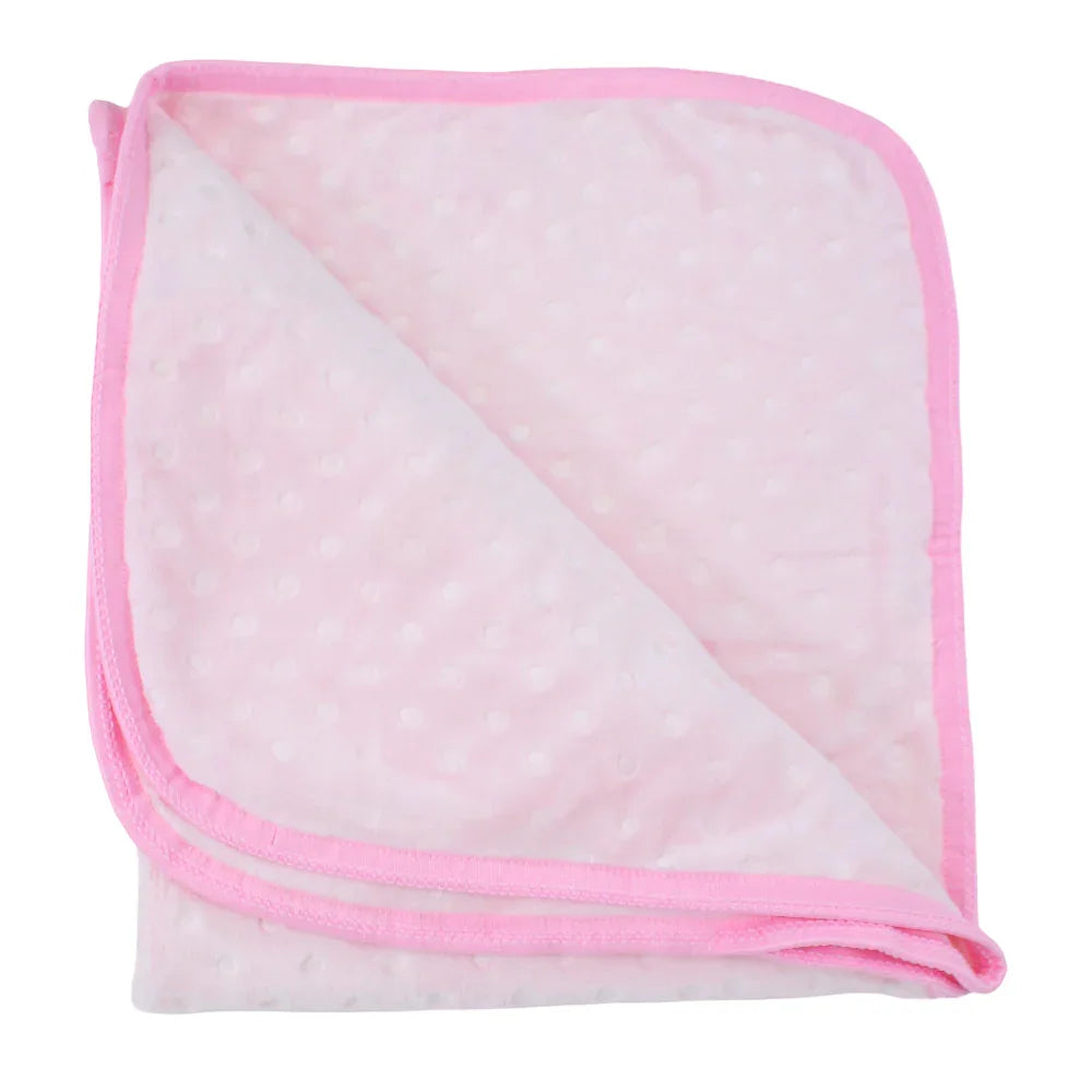 Velvet Baby Blanket – Circle Pattern