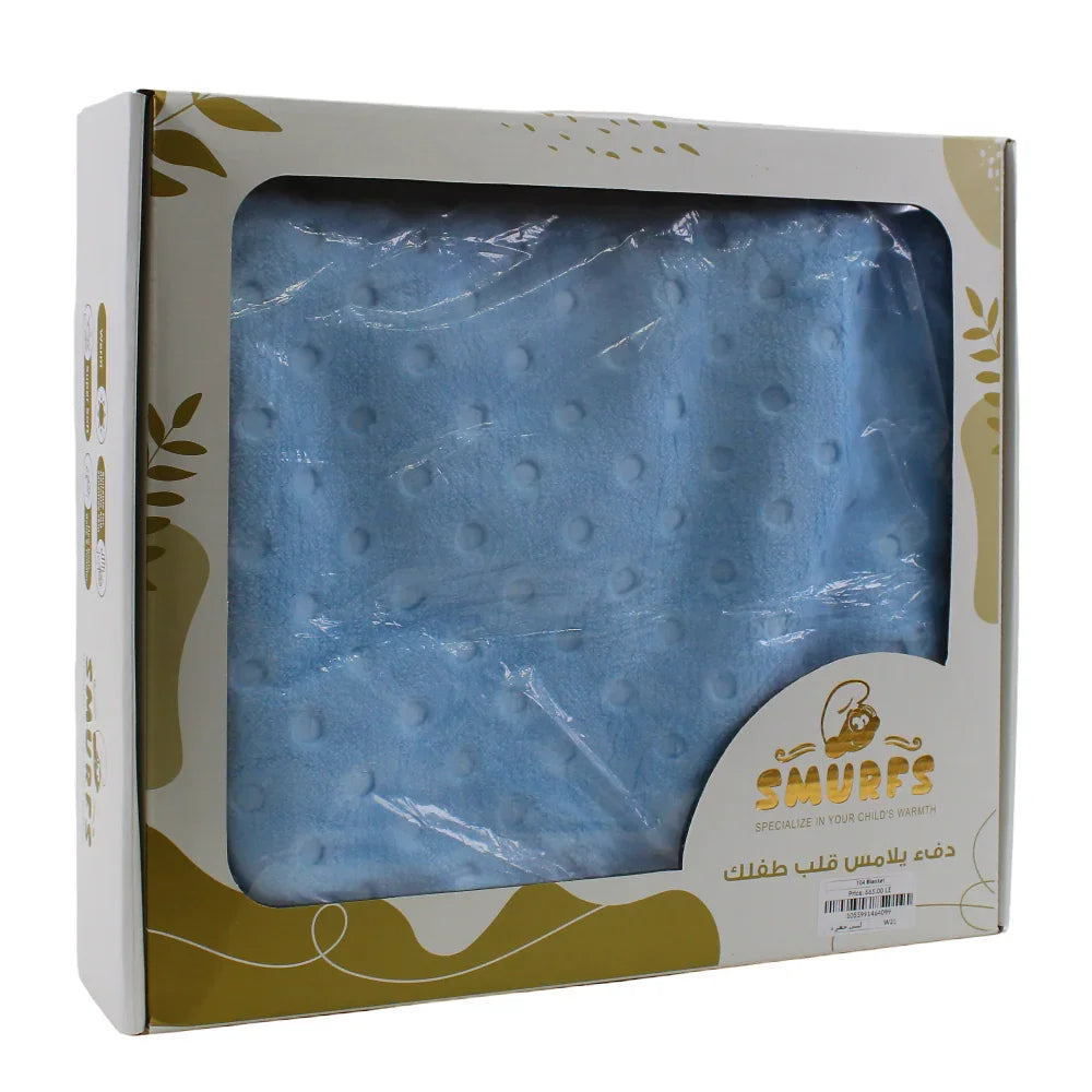 Velvet Baby Blanket – Circle Pattern